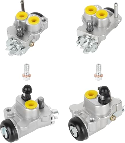 Front L/R Brake Cylinder & Shoe For Honda Fourtrax 300 TRX300FW 4x4 1988-2000