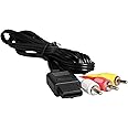 ENDARK Cavo Audio Video, Cavo audio stereo AV video RCA per Gamecube/NGC/64/N64/SNES (1 pezzo, 1.75m /5.8ft)