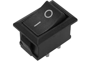 MOMOALA Alamor 2Pin 10A 250V T125/55 Interruttore Bipolare in Plastica per Canale Mr-2 Series