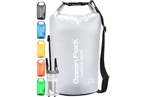 Henrycares Bolsa seca, Blanco, 20 L, Fashion