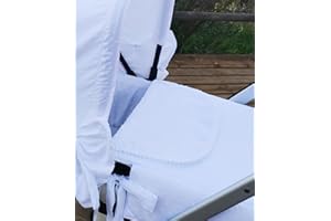 COLCHA CARRITO CAPAZO PLUMETI - MODIN - (BLANCO)