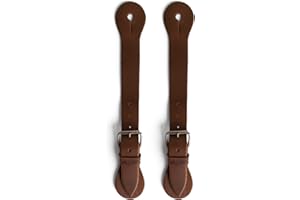 Hide & Drink, Sturdy Durable Leather Single Spur Straps (2 Pieces), Cowboy Outfit Boots, Rodeo, Western, Equipment, Classic Vintage Style, Handmade