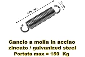 MMASPORT Molla Supporto appendi Sacco mollone Ammortizzatore per Sacco Boxe