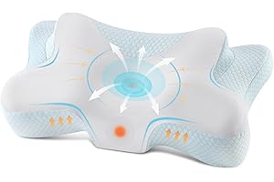‎DONAMA DONAMA Nackenkissen Kopfkissen Memory Foam Kissen,Schlafkissen für Seiten Rücken & Bauchschläfer