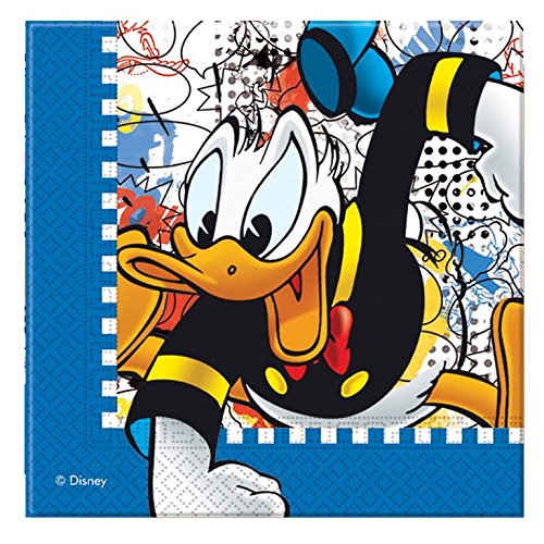 Preisvergleich Produktbild Disney Donald Duck Papier Servietten