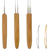 Originea Dreadlock Extensions Aus 100% Echthaar – 30 Stück, 25,4 Cm Länge, 0,8 Cm Dick, Unbehandelt, Zum Verlängern & Reparieren Von Dreads