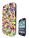 Produktbild c1059 - Cool Fun Funny Emoji Wallpaper Crown Princess Poop Devil Smiley Love Heart Design Samsung Galaxy S3 Mini Fashion Trend Silikon Hülle Schutzhülle Schutzcase Gel Rubber Silicone Hülle