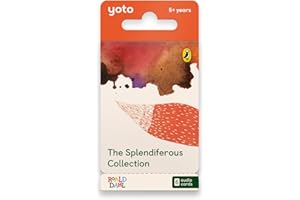 Yoto: The Splendiferous Collection de Roald Dahl – 6 Tarjetas con Cuentos en Audio para niños en inglés sin Pantallas. Historias Divertidas para Jugar y Viajar. Compatible con Player y Mini. Edad 5+.