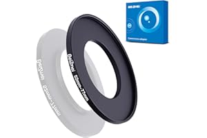 BEIZMEI 52mm a 77mm anello adattatore per filtro da fotocamera,Compatibile con tutte 52mm le Obiettivo a 77mm UV,ND,CPL filtro.52mm lens to 77mm Filtro Ring