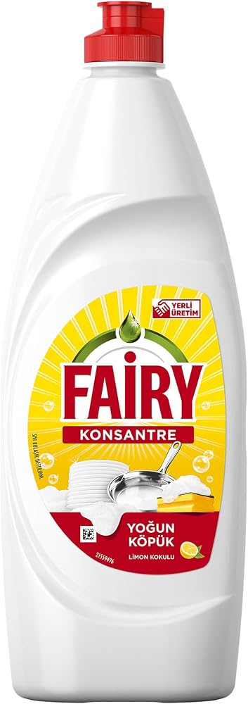 Fairy Limon Sıvı Bulaşık Deterjanı 650 ml