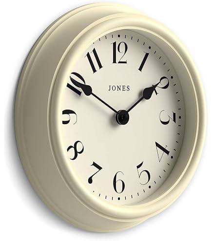 JONES CLOCKS® Vénitienne Horloge Murale | Horloge Ronde Classique | 30