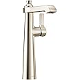 Moen S6982NL One-Handle Single Hole Vessel Sink Bathroom Faucet, Polished Nickel