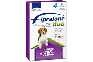 Formevet Fipralone Duo - Antiparasitario para perros de 10 a 20 kg utilizado para las plagas de pulgas, garrapatas y huevas