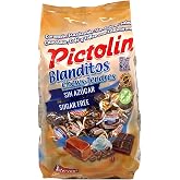 Chew Pictol&iacute;n Tofee, Chocolate and Coffee Sugar Free - Sugar-Free Chewable Candy with Toffee, Chocolate and Coffee Flavor Swe