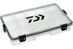 Daiwa BITZ FISHING TACKLE LURE BOX - COARSE PREDATOR SEA GAME FISHING (12 Compartment - 27.5cm x 18cm x 5cm)