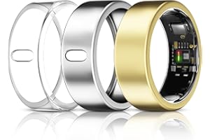 ZOOROO Paquete de 3 fundas compatibles con Oura Ring Gen 4/Oura Gen 3 Horizon/Heritage/Ultrahuman Ring Air, carga Surport con cubierta, protector de TPU antiarañazos para mujeres y hombres, transparente