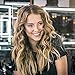 Lee Stafford Curl Your Heart Out Ceramic Cone Curling Wand - Create Cute Styles Including Tight Ringlet Spirals, Large Curls and Soft Waves - Extra Long 3m Swivel Cord - 60 Day Money Back Guarantee