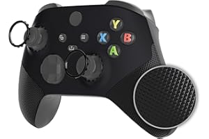eXtremeRate Coque Avant de Remplacement avec Anneaux pour Xbox Séries X/S Manette, Shell Avant ASR Version avec Anneaux pour Xbox Séries X/S Manette, Noir