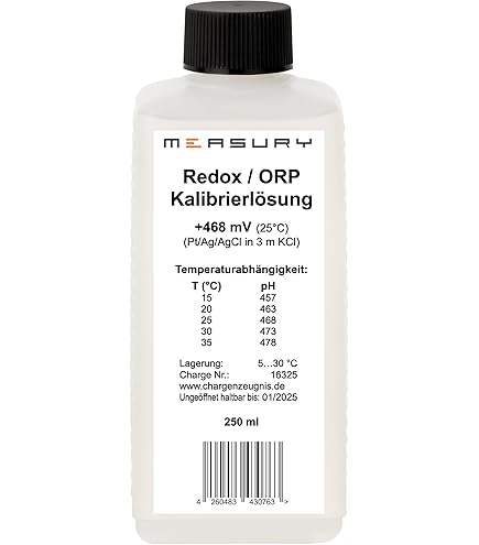 Redox - Sonde Kunststoff mit 2 m Kabel für Sugar Valley Oxi
