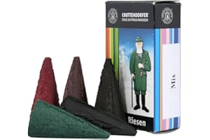 Original Crottendorfer – olbrzymi kadzidełka – zapach: kolorowa mieszanka olbrzymich – ilość: 5 sztuk – rozmiar: XL – Made in Germany