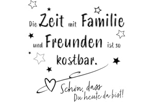 ‎SERVIETTENSHOP 20 Servietten Kostbare Zeit | Familie | Freunde | Spruch | Gäste | Geburtstag | Hochzeit | Feier | Fest | basteln | Decoupage | Serviettentechnik | Tischdeko 33x33cm