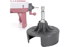 MIAOKE Adaptateur de machine à tricoter, adaptateur de machine à crochet remplaçable à tricotage rapide avec tournevis électrique à embout hexagonal, compatible avec les machines à tricoter 22/40/48