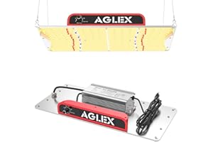 AGLEX K1000 Grow Lampe, LED Grow Light mit Daisy Chain & Dimmbar, Pflanzenlampe Led Vollspektrum für Hydroponic Indoor Pflanzen Aussaat Veg Flower Growing Lampen 2x3 Grow Tent