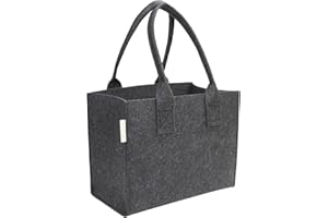 SILUK Filztasche Einkaufstasche Tasche Filz Shopper 35 x 20 x 28 cm viele Farben