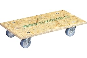 WAGNER DESIGN YOURSELF WAGNER Transporthilfe MM 1173 I 57,5 x 30 x 11 cm - Tragkraft 250 kg - ideal für Geräte & schwer beladene Kisten I beste Beweglichkeit I CO2-neutral & formstabil - 20117301
