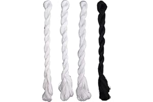 ‎MINGGUXIUYI MINGGUXIUYI Natürliches 100% Seidengarn, handgefertigtes Stickgarn, Seidenstickgarn (88)