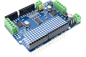 HiLetgo TB6612 Mosfet für Arduino Motor Shield Standard IIC I2C TB6612FNG Schrittmotor PCA9685 PWM Servo Driver Shield V2 Roboter PWM Uno Mega R3 L293D