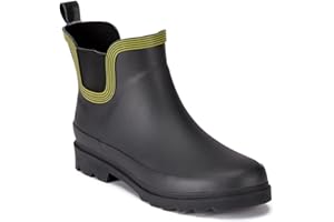 TOSH Ladies Chelsea Ankle Wellingtons Boots Short Pull On Waterproof Rubber Womens Riding Equestrian Wellies