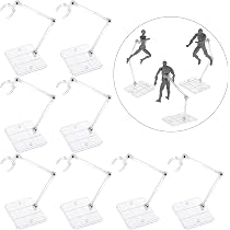 Tutoy 10pcs Round Black Abs Figures Stand Display Base For 6-8 Inch Action Figures Tutoy 10pcs Round Black Abs Figures Stand Display Base For 6-8 Inch Action Figures