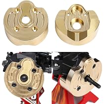 Lot De 4 Adaptateurs Hexagonaux 12 Mm Pour Moyeux De Roue RC Crawler - Compatible Axial SCX10 III, En Laiton, épaisseur 12 Mm