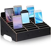 Boîte De Rangement En Bois Pour Téléphone Portable à 24 Grille En Gros Pour Création De Bijoux