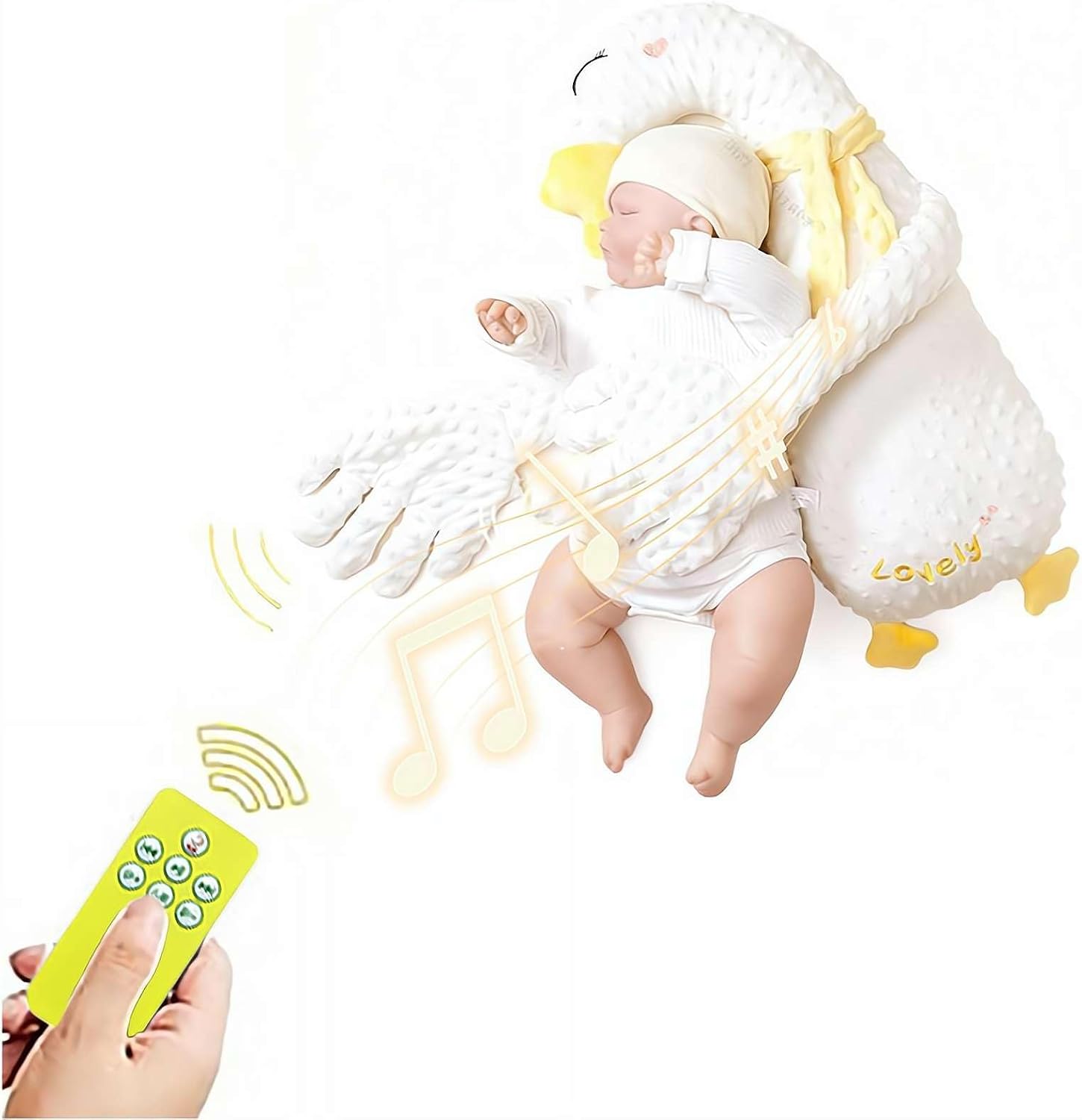 Interactive Electronic Pet Plush Dolls with music, Plush Toys to Soothe Babies, Soothe the Baby to Sleep,Suitable for Toddlers' Birthdays, Gifts for Expectant Mother, Pregnant Woman