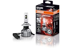 OSRAM NIGHT BREAKER H7-LED GEN 2 do motocykli, do 230% większa jasność, pierwsza dopuszczona do ruchu ulicznego lampa retrofit LED H7 do motocykli