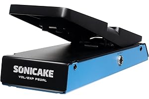 SONICAKE Pedal de expresión EXP y volumen pasivo combo 2 en 1 FlipVol