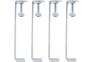 EMSea 4 x szczypce do murów, profil do konstrukcji, wytrzymały koc ścienny, długość 30 cm