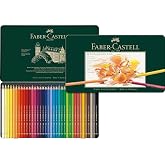 Faber-Castell Polychromos Dry Crayon, 36 Colors