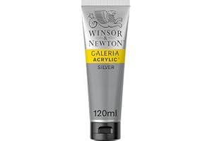 Winsor & Newton Galeria Colore Acrilico 120 Ml - Argento