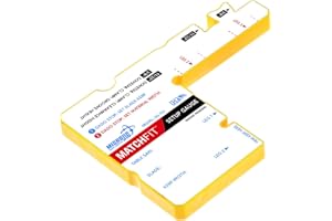 MICROJIG Matchfit SG-133 Setup Gauge Accessory, Yellow