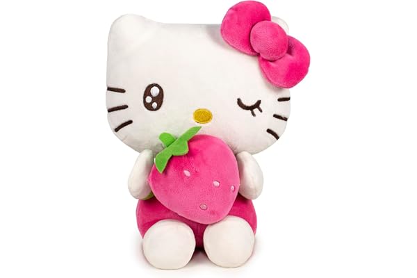 Hello Kitty Peluche en peluche, 7-60 cm, fraise Macedonia 16 cm >