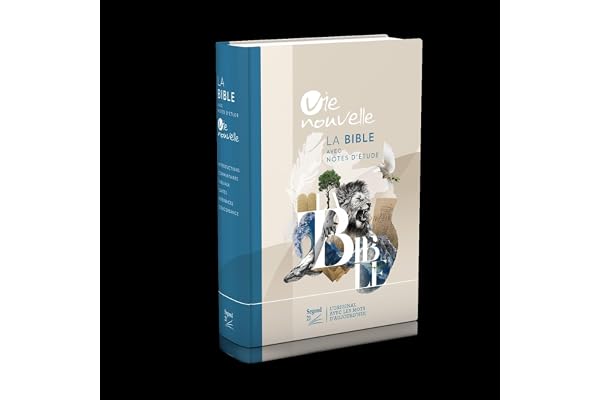 Bible d'étude Vie nouvelle, Segond 21 : couverture rigide illustrée
