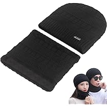 Cappello Con Sciarpa Integrata Invernale - Maglia Calda Per Uomo E Donna, Ideale Per Sport - Foto 3