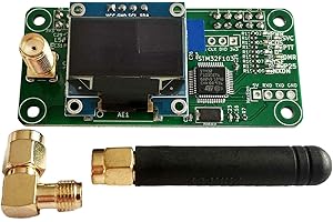AURSINC MMDVM Hotspot Board + Antenna Supporto UHF VHF Supporto P25 DMR YSF DSTAR NXDN POCSAG per Raspberry Pi-Zero W, Pi 3 (piastra OLED)
