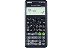 Casio FX-82ES Plus 2nd Edition - Non-Programmable Scientific Calculator, 252 Functions, Black