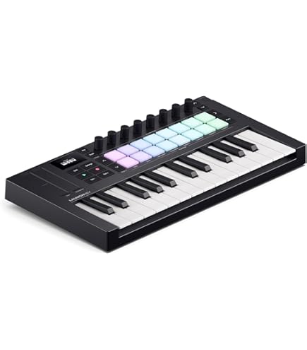 Novation Launchkey Mini [MK3] Portable keyboard controller with