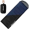 Clostnature Sleeping Bag for Adults and Kids - Compact Lightweight Sleeping Bag, 4 Season Ultralight Camping Sleeping Bag for Summer, Winter, Child, Girls, Boys - Storage Sack Included(Right Zipper)
