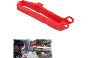 ANXIN Motorrad rote Kunststoffkette Slider Guide Protector für XR250R 1991-2004 XR400R 1996-2004 XR600R 1991-2000 XR650L 1993-2019